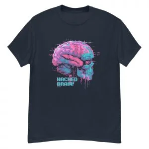 Hacked Brain - Camiseta unisex