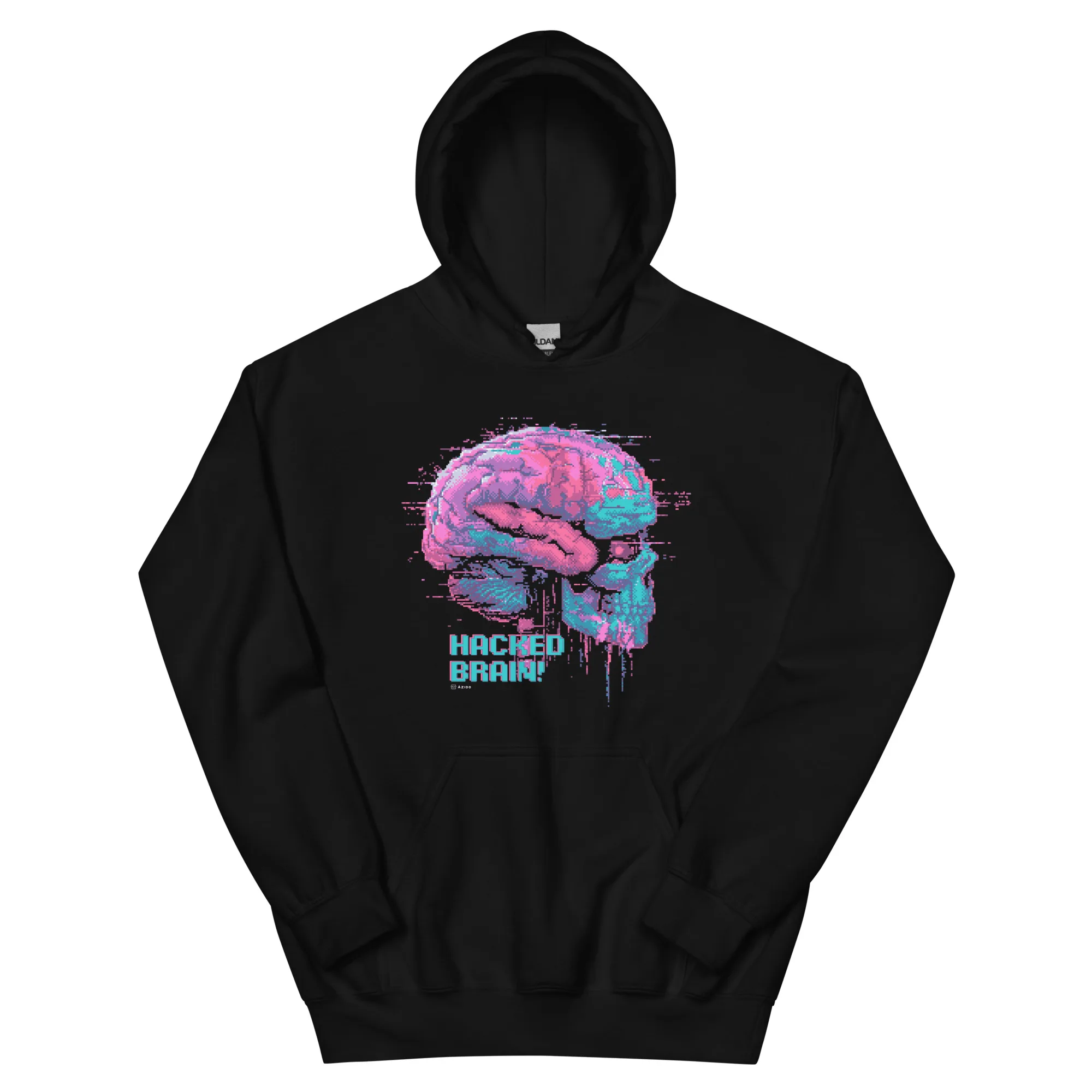 Hacked Brain - Sudadera con capucha unisex